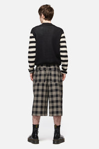 Black Friday - Crypt Baggy Shorts - black-beige