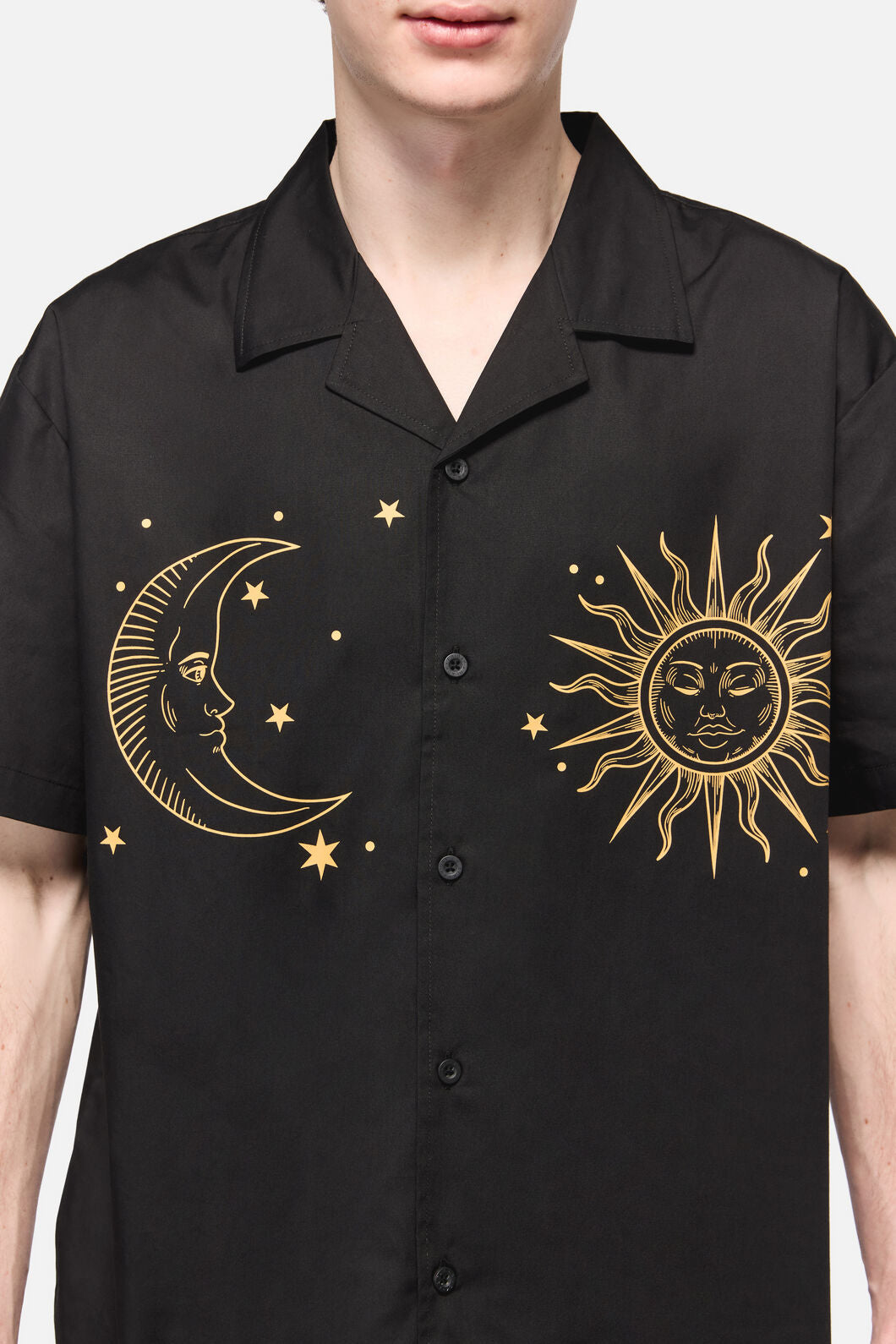 Black Friday - Sun And Moon SS Shirt - black