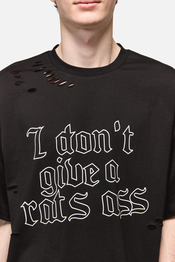 Black Friday - Rats Ass Distressed Tee - black