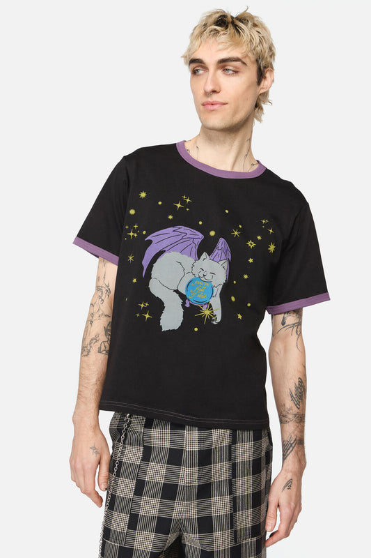Black Friday - Unisex Studious Print Tee - black