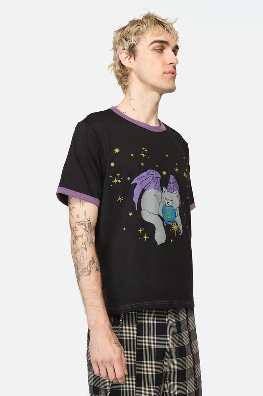Black Friday - Unisex Studious Print Tee - black