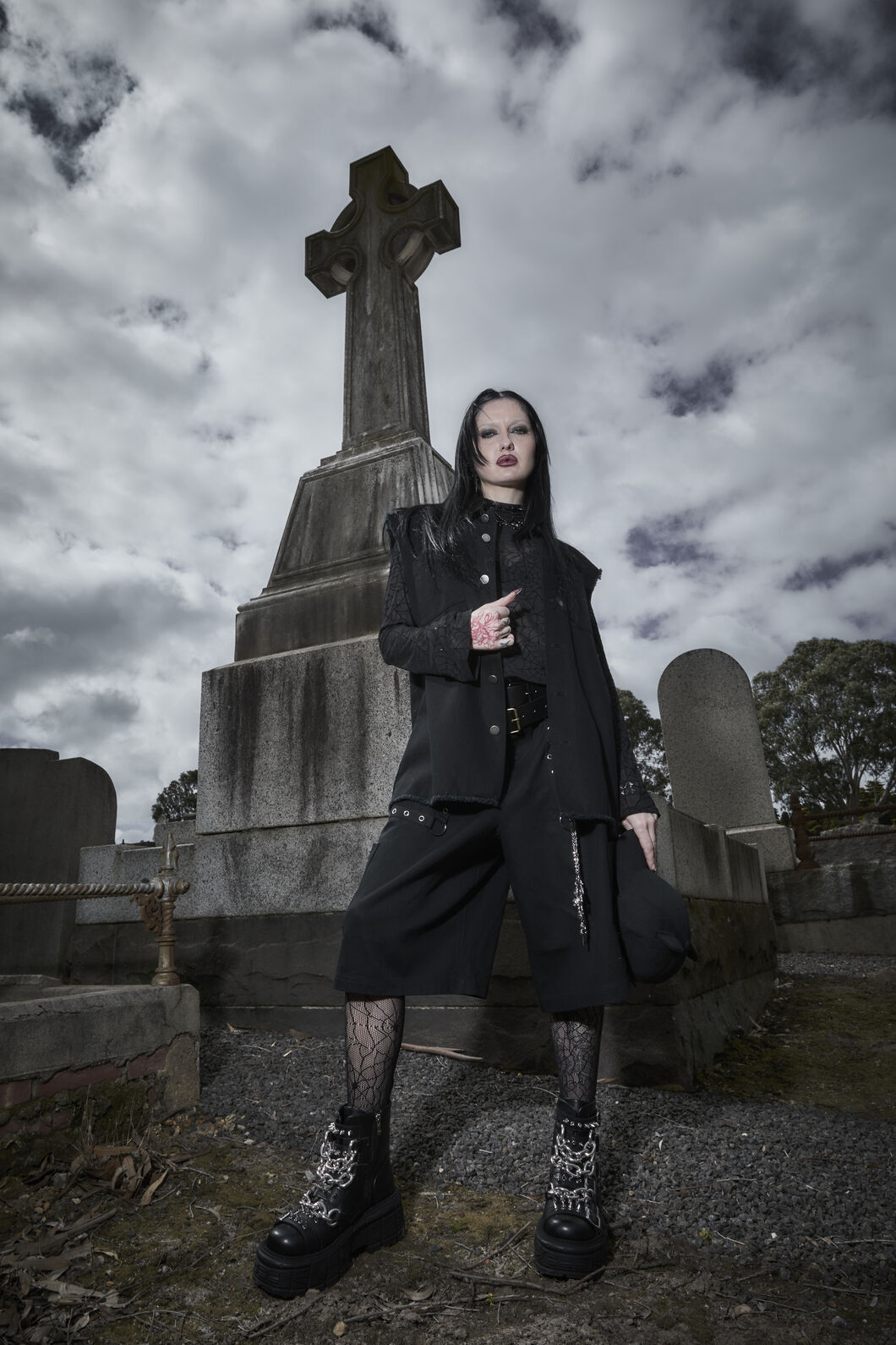 Black Friday - Rodents Grunge Sleeveless Top - black