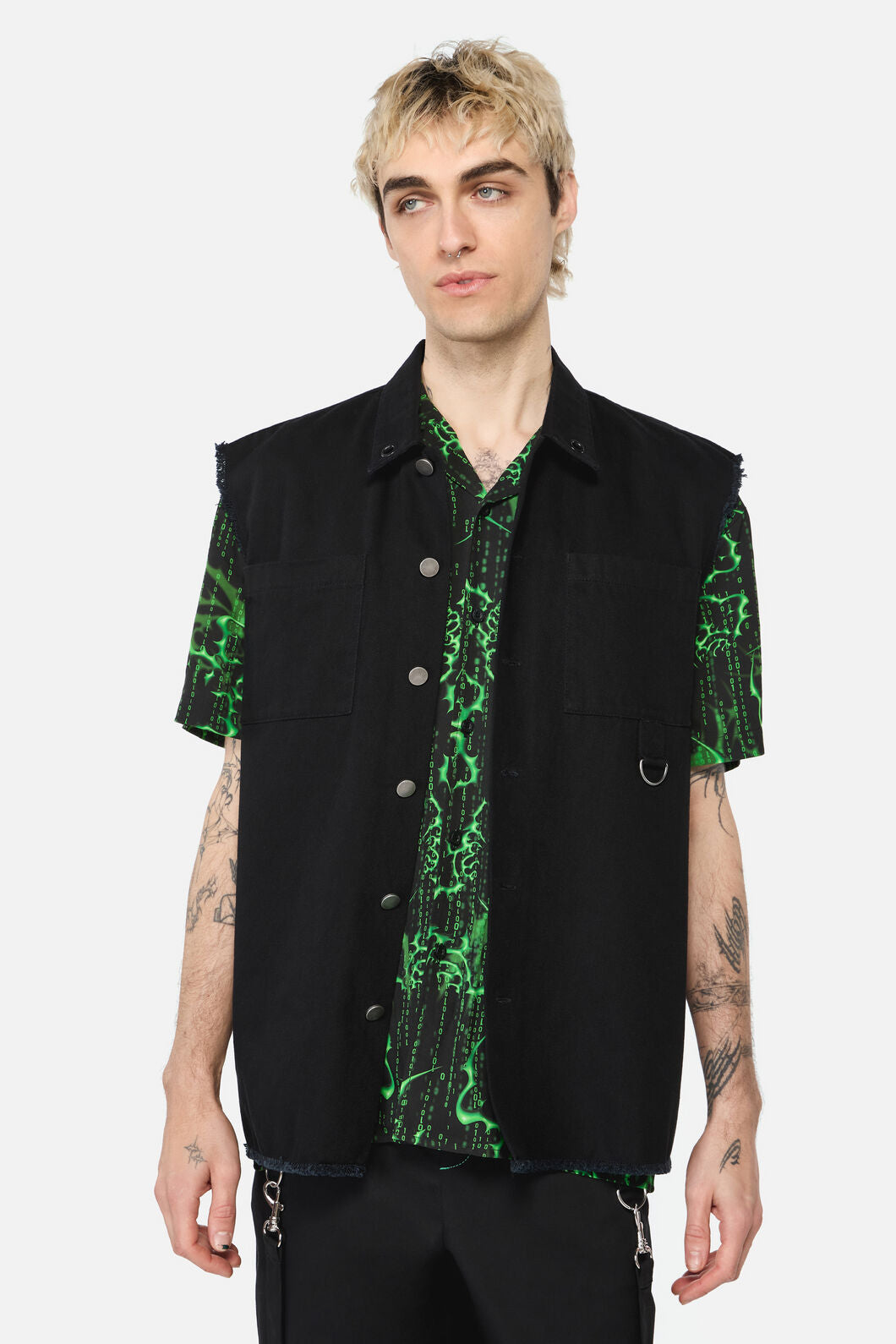 Black Friday - Rodents Grunge Sleeveless Top - black