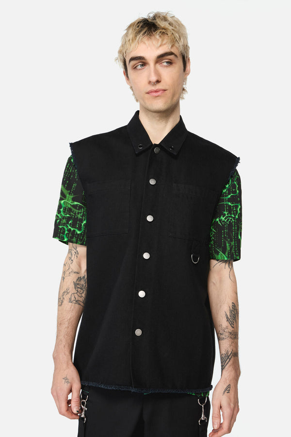 Black Friday - Rodents Grunge Sleeveless Top - black