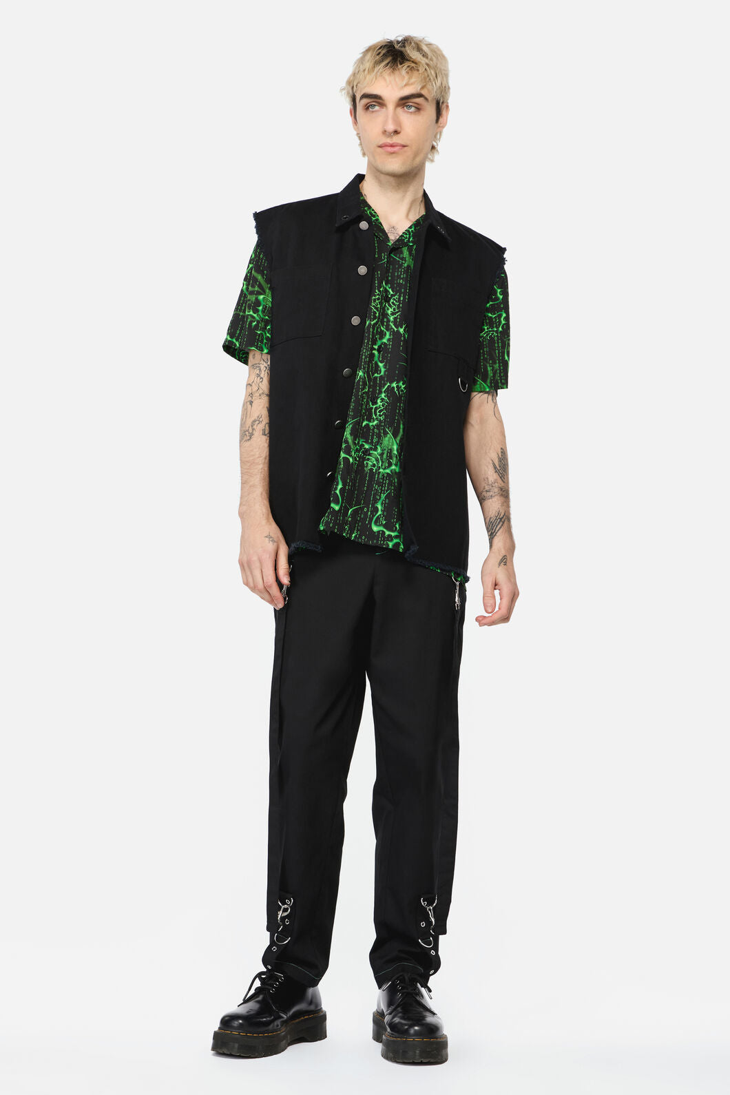 Black Friday - Rodents Grunge Sleeveless Top - black