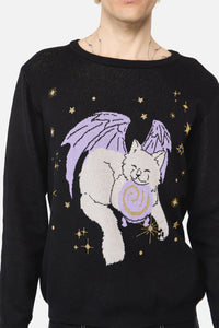 Black Friday - Unisex Predictions Knit Jumper - black