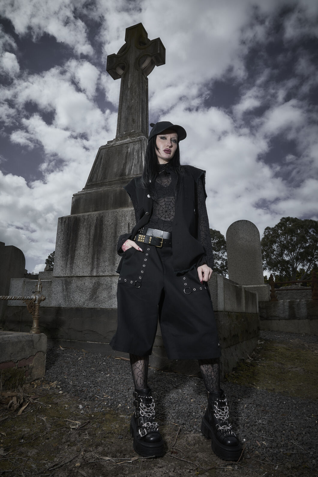 Black Friday - Trickz Punk Jorts - black