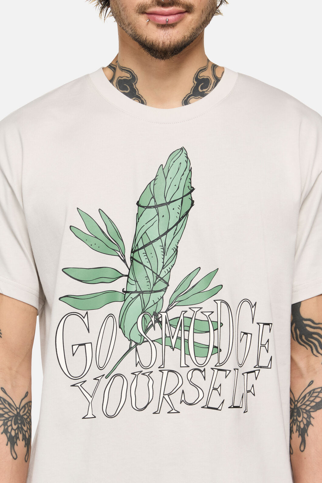 Black Friday - Go Smudge Yourself Witch Tee - grey