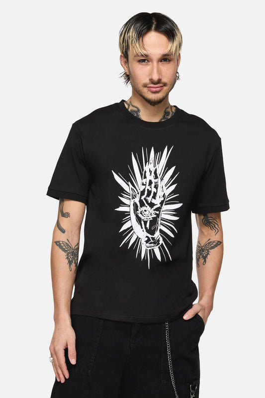 Black Friday - Conjuring Goth Print Tee - black