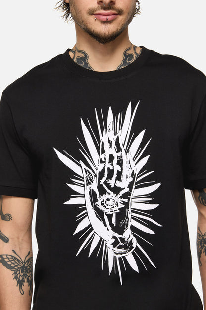 Black Friday - Conjuring Goth Print Tee - black