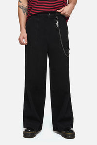 Black Friday - Batz Cargo Relaxed Punk Jean - black