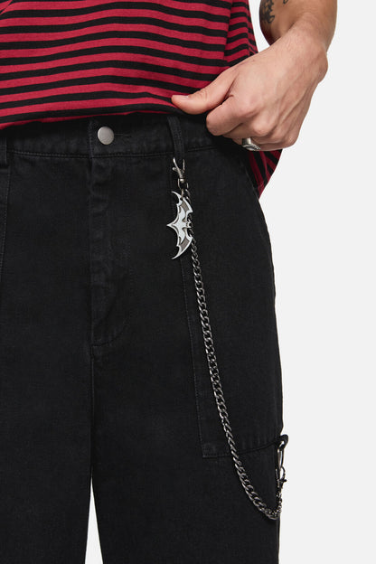 Black Friday - Batz Cargo Relaxed Punk Jean - black