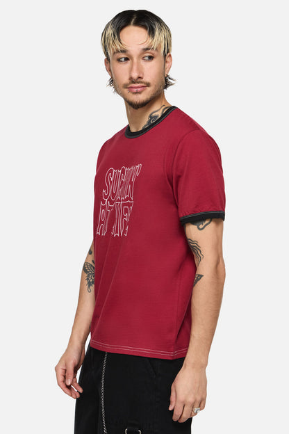 Black Friday - Suckin At Life Goth Tee - red