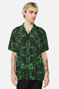 Black Friday - Main Frame SS Shirt - green-black