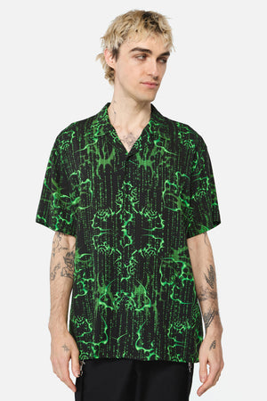 Black Friday - Main Frame SS Shirt - green-black