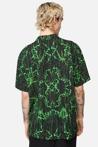 Black Friday - Main Frame SS Shirt - green-black