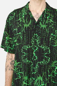 Black Friday - Main Frame SS Shirt - green-black