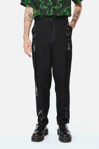 Black Friday - Wired Contrast Stitch Jeans - black