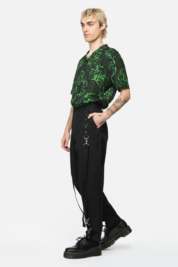 Black Friday - Wired Contrast Stitch Jeans - black