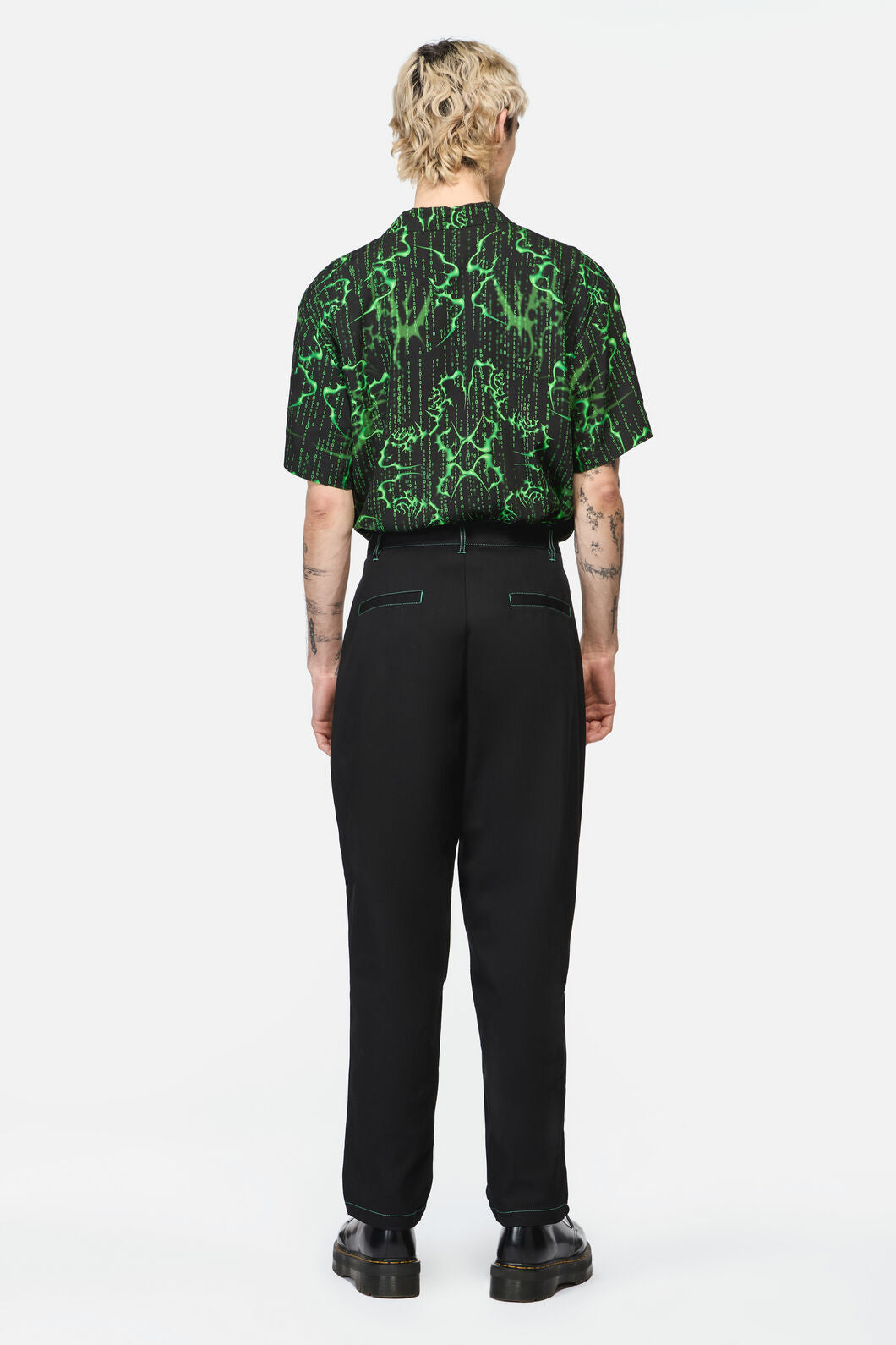 Black Friday - Wired Contrast Stitch Jeans - black