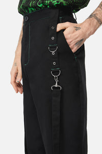 Black Friday - Wired Contrast Stitch Jeans - black