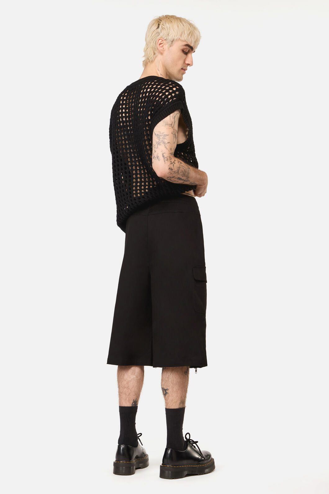 Black Friday - Goodie Zip Cargo Short - black