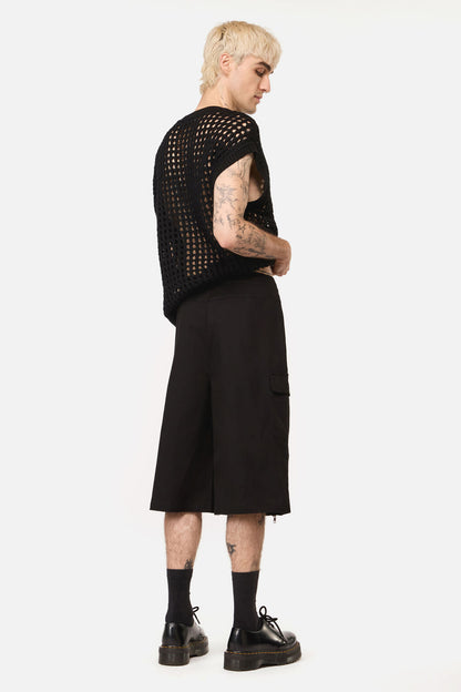 Black Friday - Goodie Zip Cargo Short - black