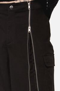 Black Friday - Goodie Zip Cargo Short - black