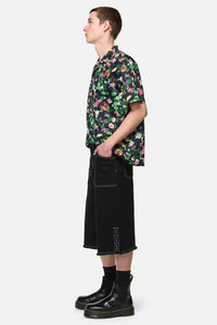 Black Friday - Curse Grunge Jorts - black