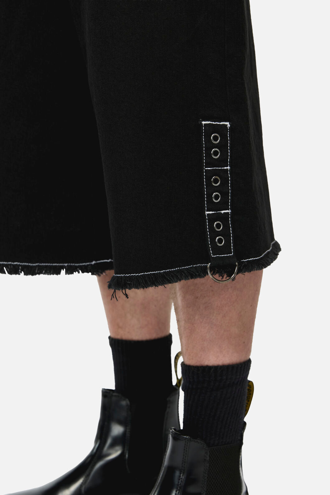 Black Friday - Curse Grunge Jorts - black