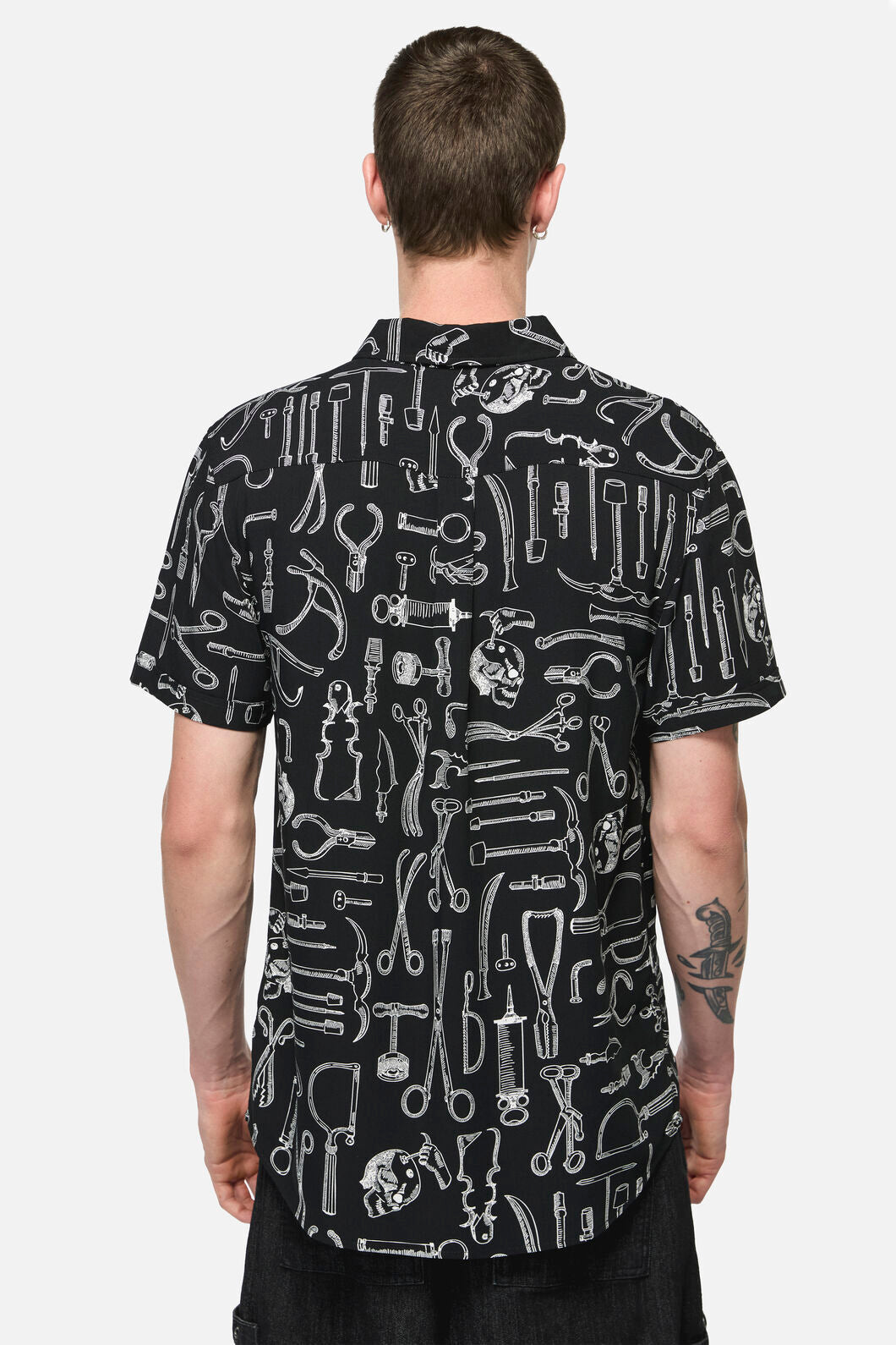 Black Friday - Barbaric Goth SS Shirt - black-white