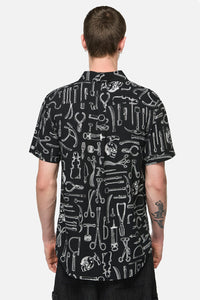 Black Friday - Barbaric Goth SS Shirt - black-white