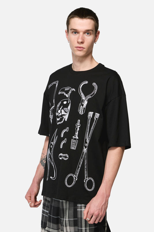 Black Friday - Tools Oversized Unisex Tee - black