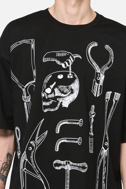 Black Friday - Tools Oversized Unisex Tee - black