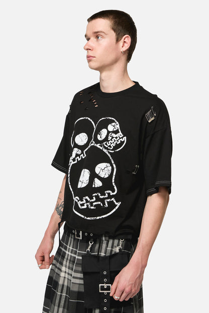 Black Friday - Numbskull Distressed UnisexTee - black