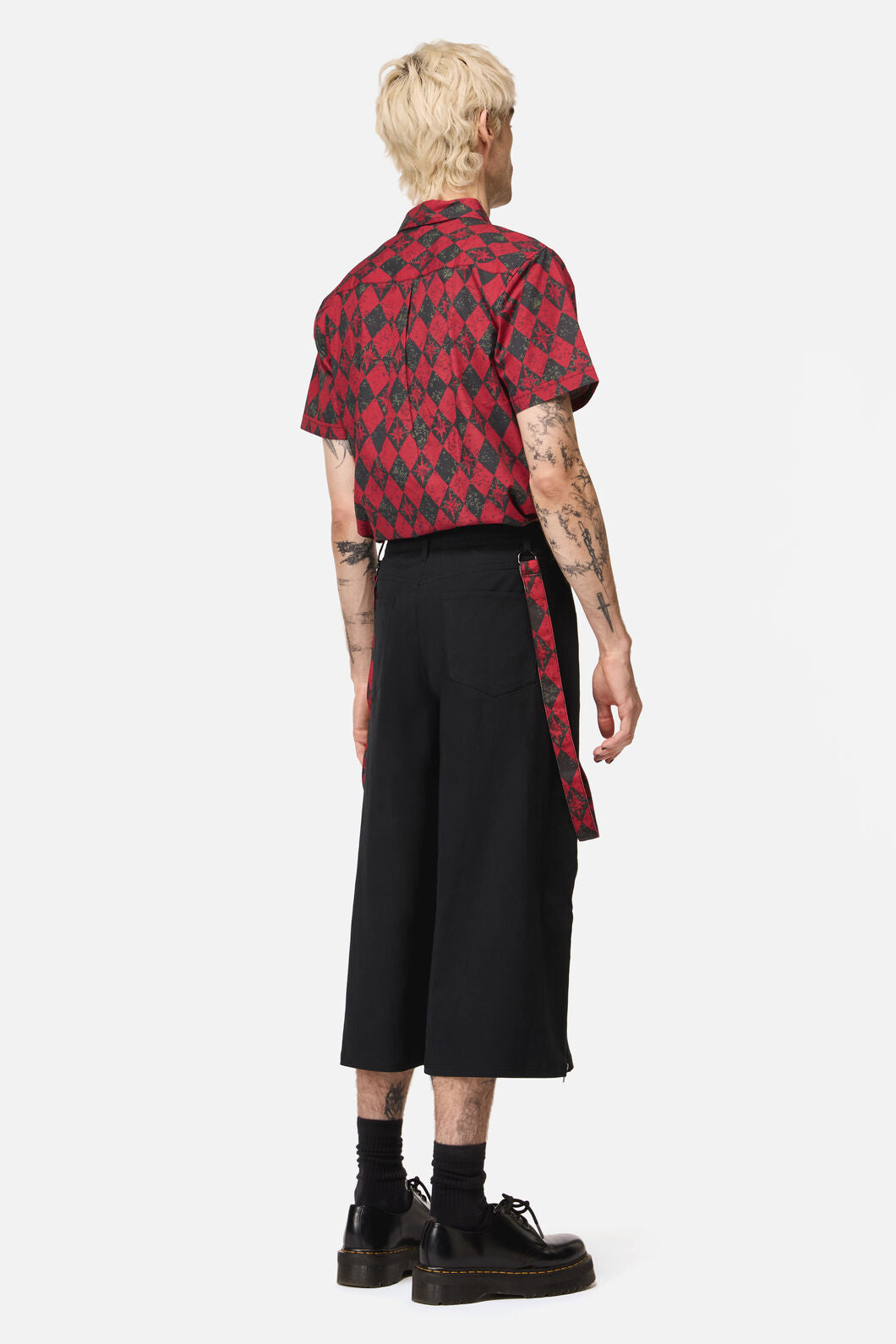 Black Friday - The End Goth Jorts - black