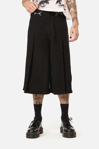 Black Friday - Dystopia Goth Pleat Pant - black