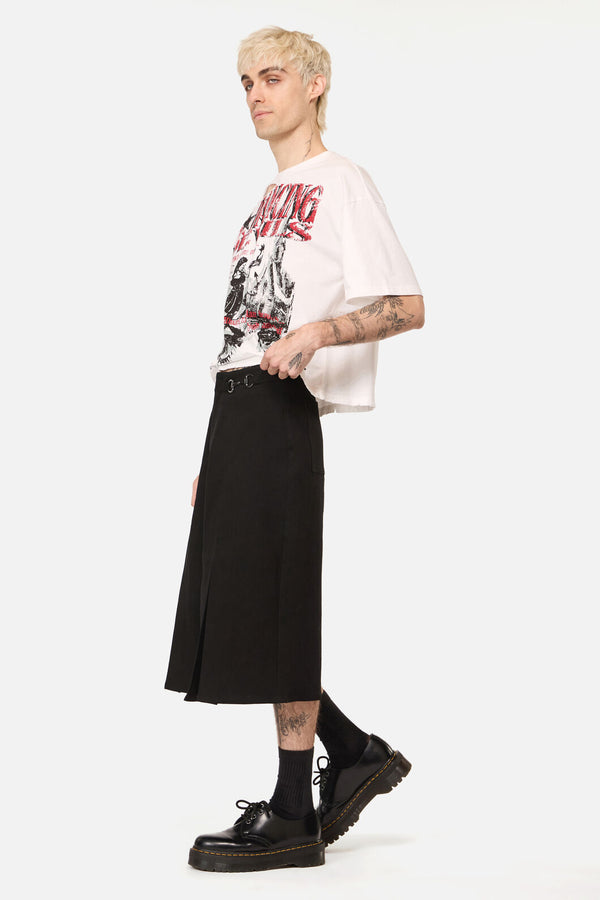 Black Friday - Dystopia Goth Pleat Pant - black