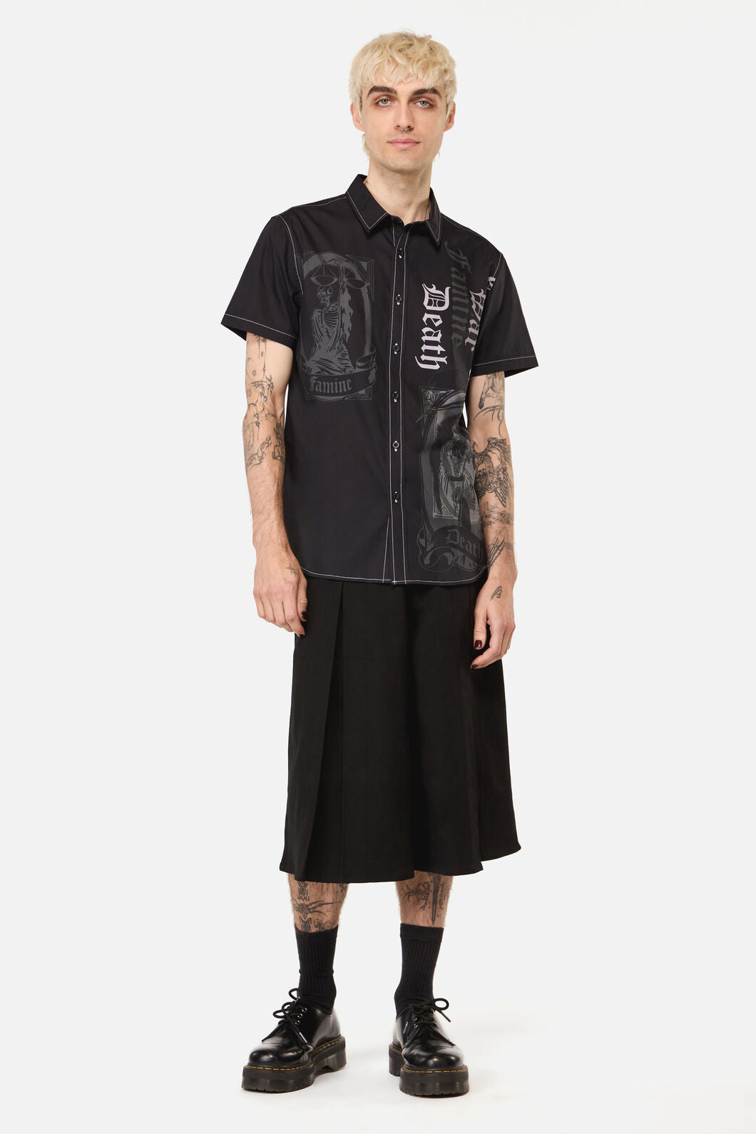 Black Friday - Stampede Goth SS Shirt - black