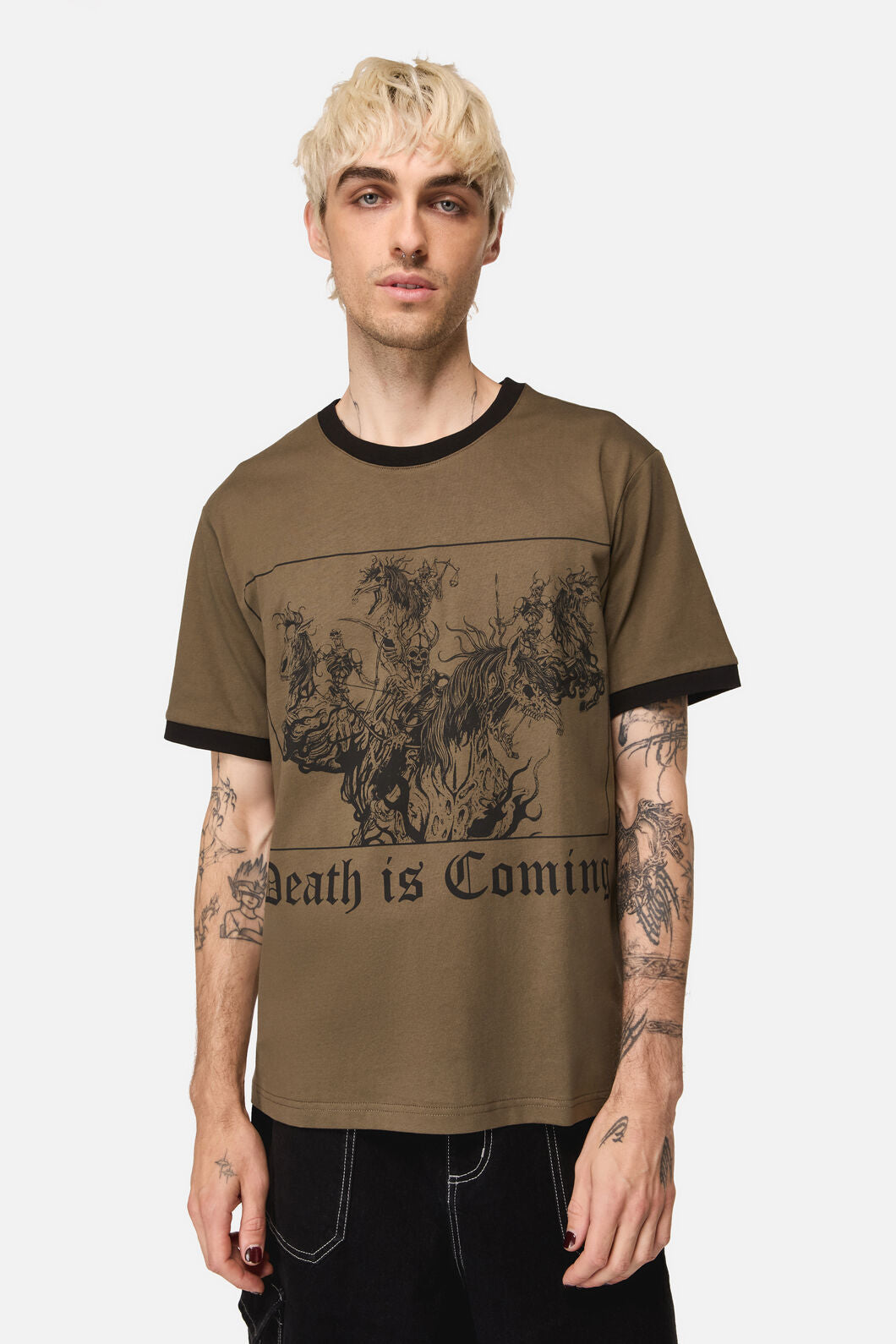 Black Friday - Death Is Coming Tee - olive