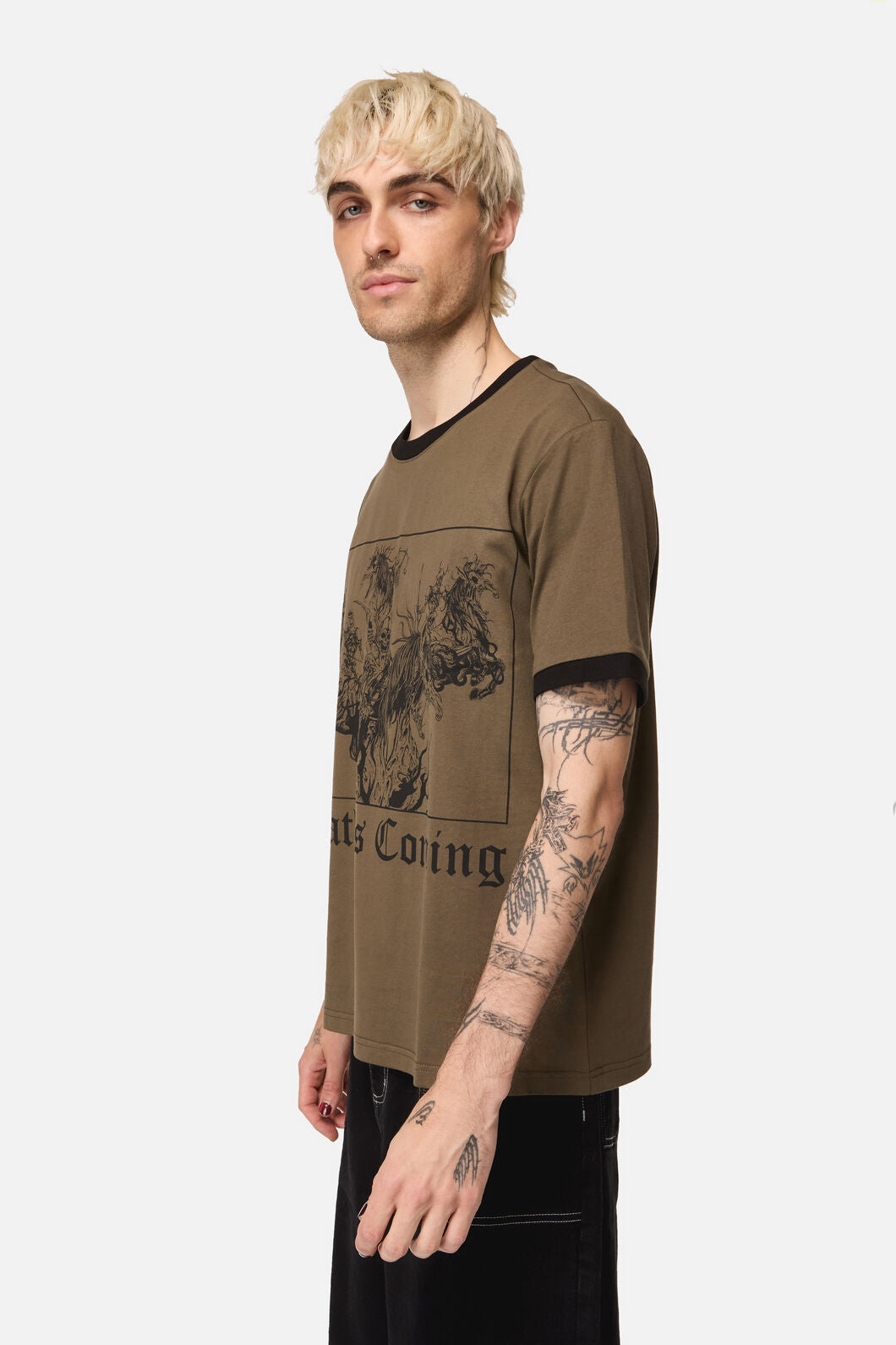 Black Friday - Death Is Coming Tee - olive