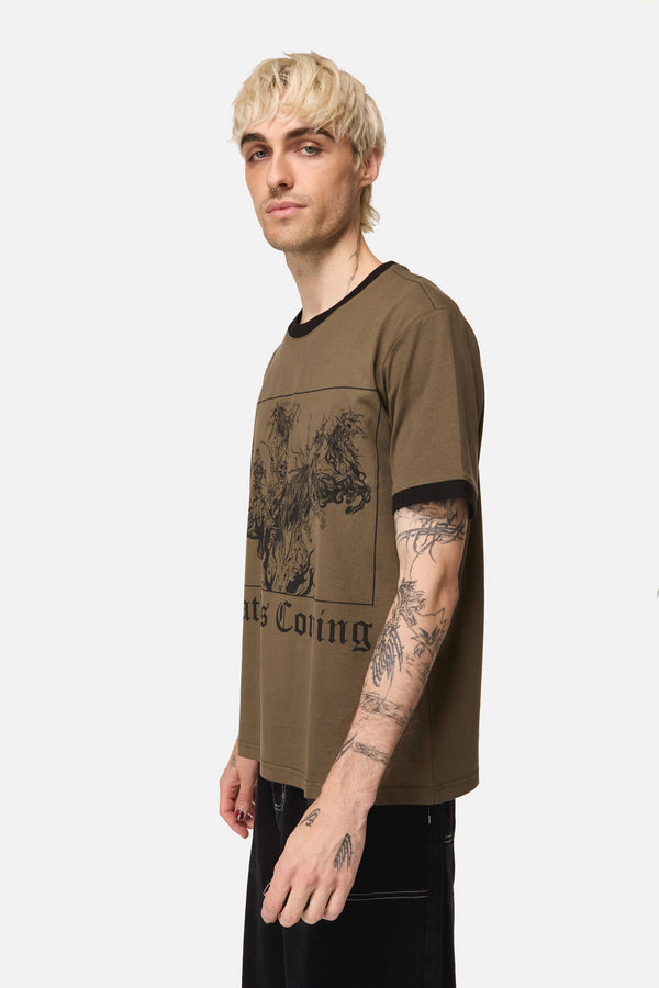 Black Friday - Death Is Coming Tee - olive
