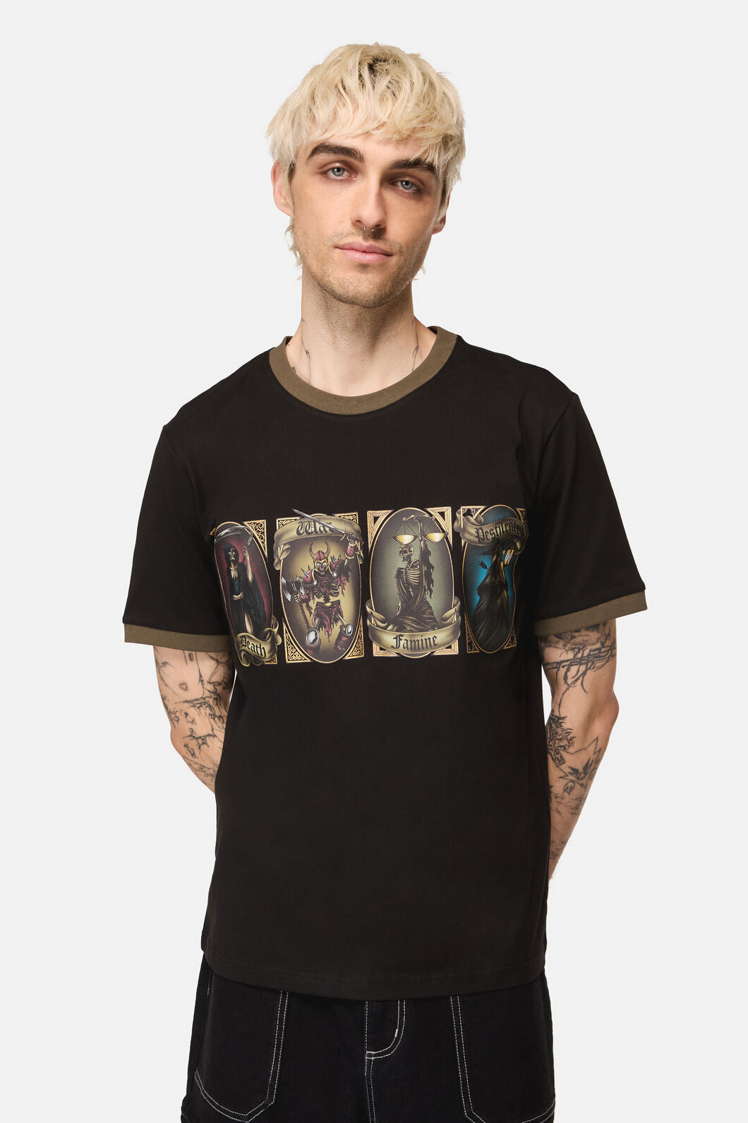 Black Friday - Horseman Goth Unisex Tee - black