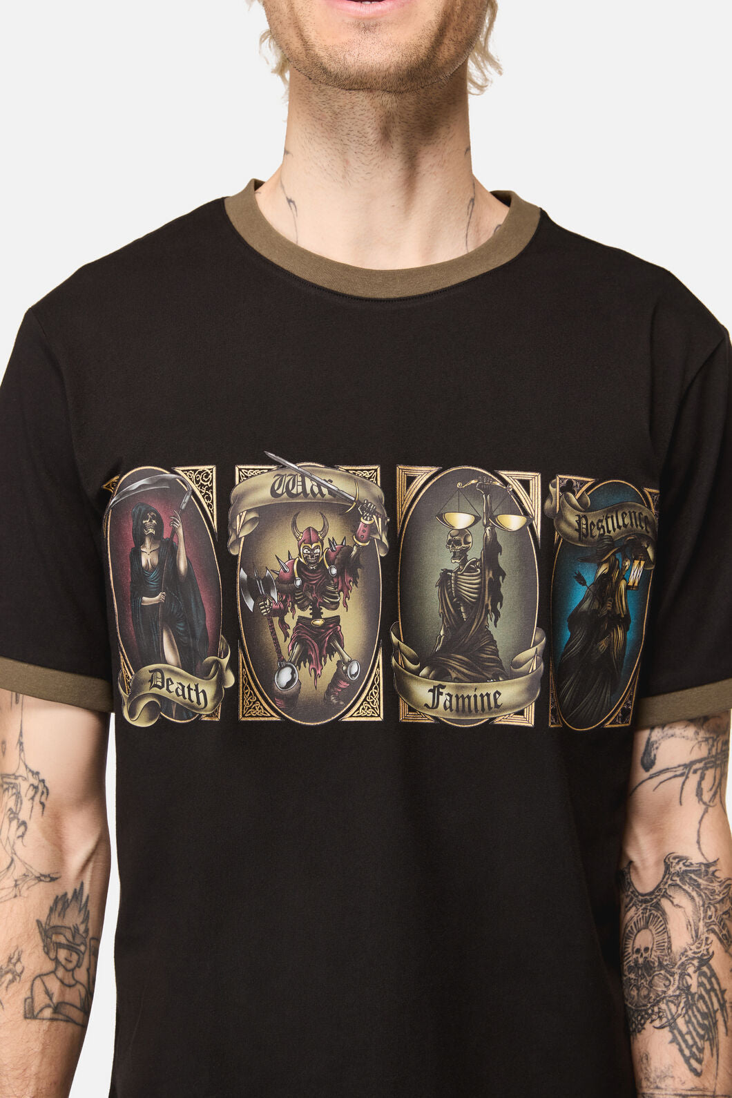 Black Friday - Horseman Goth Unisex Tee - black