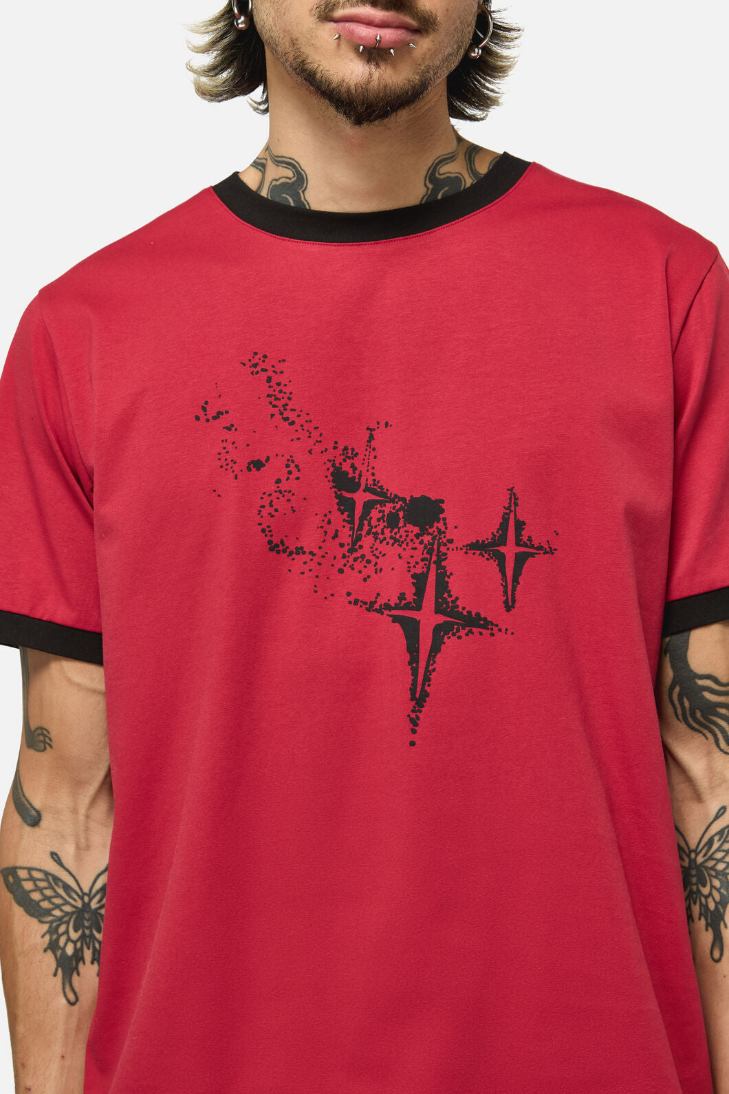 Black Friday - Suffer Unisex Crop Tee - red