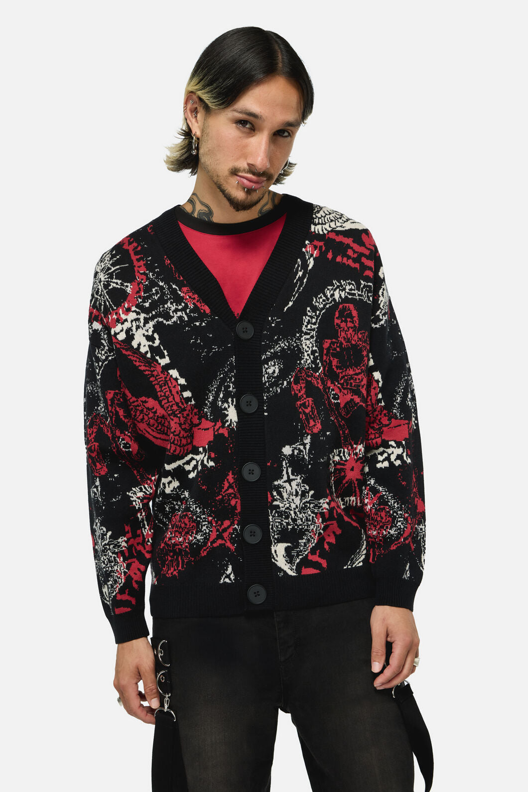 Black Friday - Purgatory Knit Cardi - black