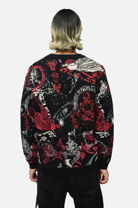 Black Friday - Purgatory Knit Cardi - black