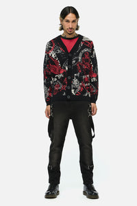 Black Friday - Purgatory Knit Cardi - black