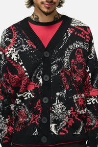 Black Friday - Purgatory Knit Cardi - black