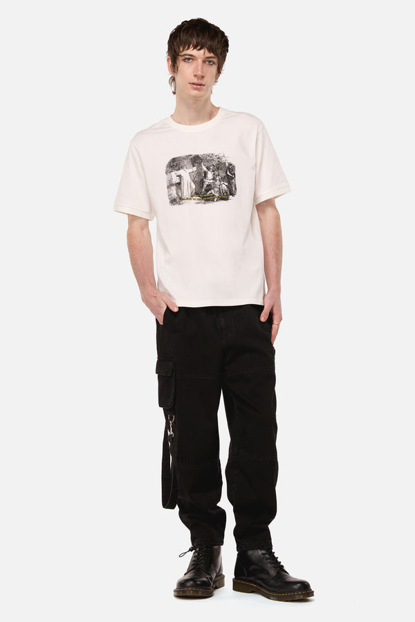 Black Friday - Medieval Graphic Tee - white